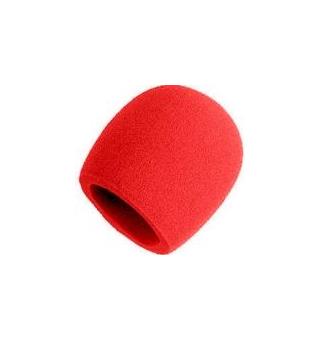 Shure A58WS-RD windscreen for 58-type Red finish